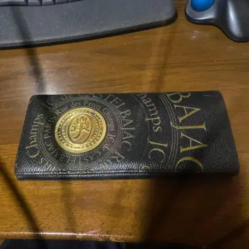 까스텔바작 블랙 가죽 장지갑