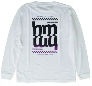 하루카미라이 hm Wavy 롱T 화이트