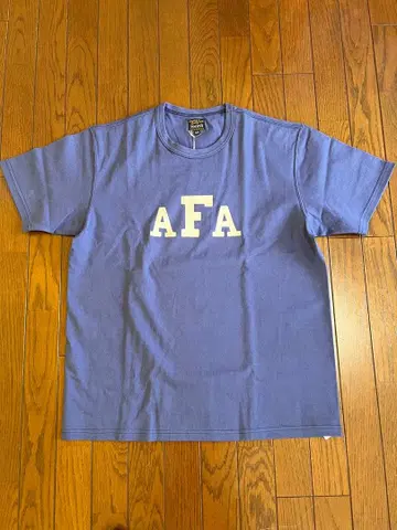 리얼 맥코이 AFA 프린트 T셔츠 미사용 새상품 L 사이즈
