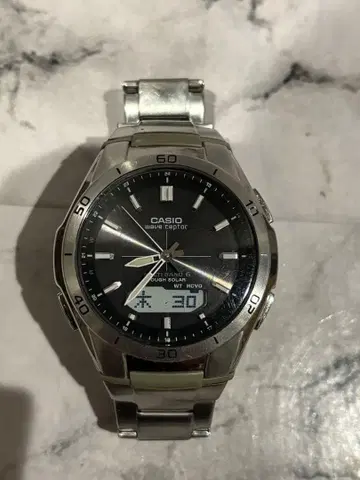CASIO 웨이브셉터 WVA-M640 전파 솔라 터프 솔라