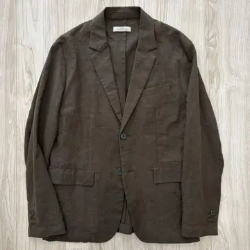 [새상품급] 저널 스탠다드 relume 언라이닝 자켓 린넨 카키