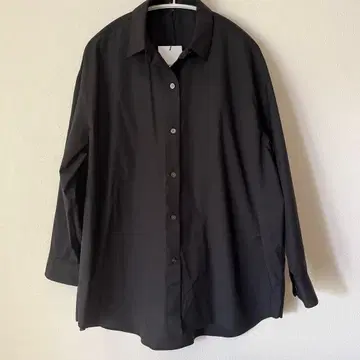 미사용 새상품 Theory 오버 사이즈 긴팔 셔츠 블랙 S 사이즈