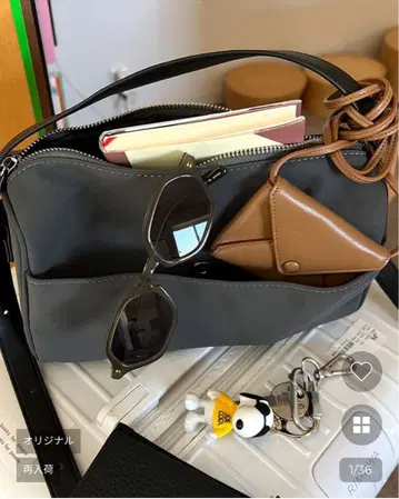 POIK nugu 렉탱글 숄더백