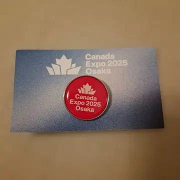 오사카 간사이 엑스포 캐나다관 핀 배지