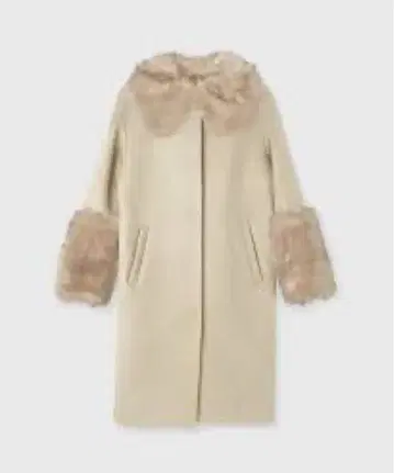 anuans 퍼 트리밍 코쿤 코트