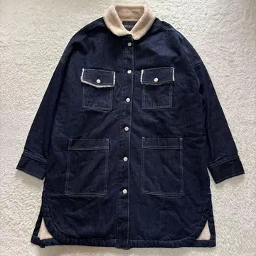 Sunny Clouds 써니클라우드 보아 안감 데님 자켓 코트 LL