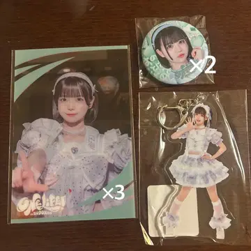 아이스 클리어 카드 캔뱃지 아크릴 키링