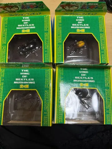 더 킹 오브 비틀즈 머쉬킹 4체 세트 곤충 왕자