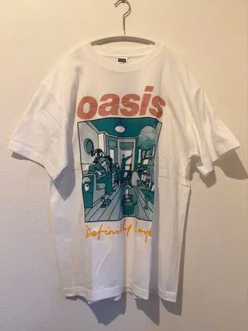 Oasis 30주년 특별전 티셔츠 Definitely Maybe L