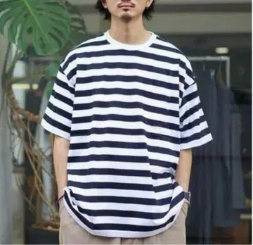 그라프 페이퍼 graphpaper 보더 티셔츠