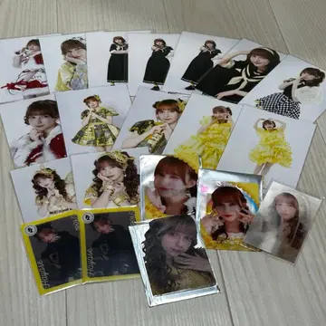 하야세 노엘 토쿠포 브로마이드 (사인 포함) 클리어 트레이딩 카드