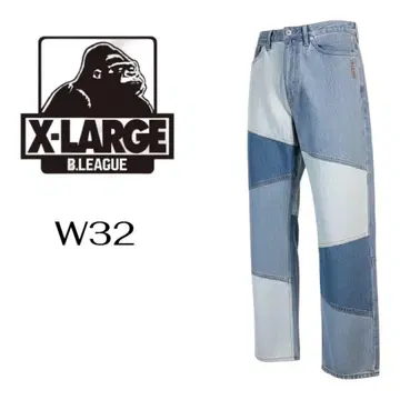 [ 즉완판템 ] XLARGE 엑스라지 데님 데미지 가공