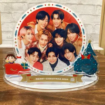 FUJIYA x SnowMan 크리스마스 오너먼트 2024 아크릴 스탠드