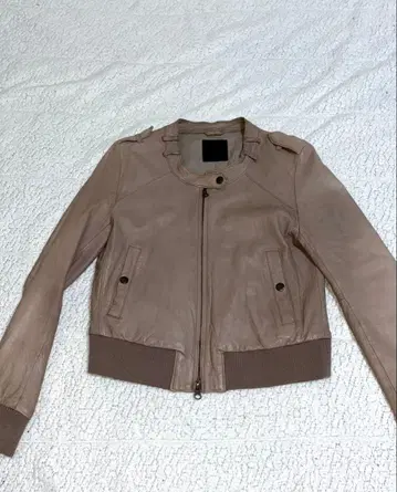 DOMENICO+SAVIO [ 천연 가죽 램 가죽 ] 자켓 숏 기장