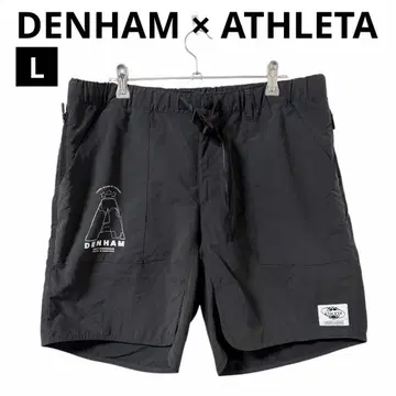 [새상품급] DENHAM x ATHLETA 숏팬츠 L 블랙