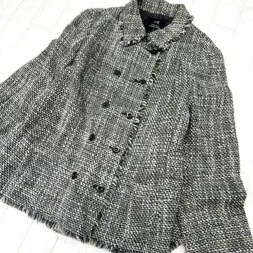 23구 빅 사이즈 48 트위드 자켓 코트