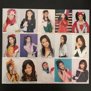 5392 모닝구무스메. 아라가키 리사 브로마이드 15장 세트