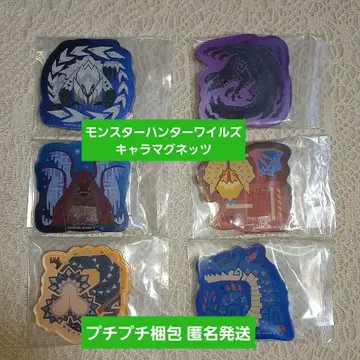 몬스터 헌터 와일즈 캐릭터 마그넷 6종 [새상품] 반다이