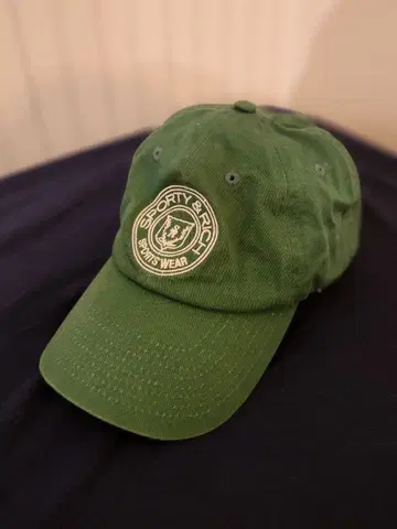 SPORTY & RICH 그린 야구 모자