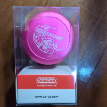 던컨 프리핸드 메탈 핑크 요요