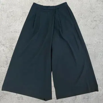 AMACA 아마카 와이드 팬츠 블랙 38