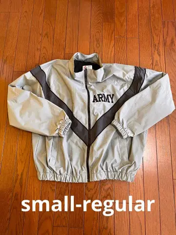 IPFU 트레이닝 자켓 S-R army 나일론 자켓 새상품급