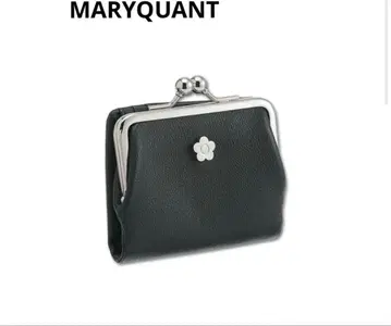 MARYQUANT 가마구치 이단 접이식 지갑