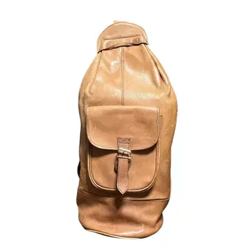 가죽 백팩 브라운