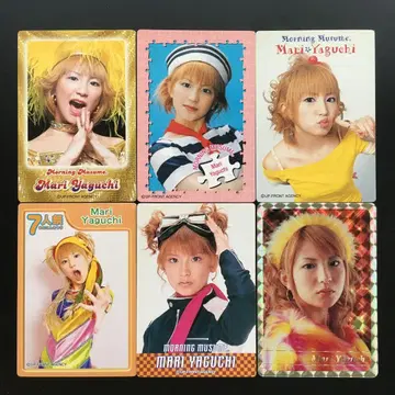 모닝구무스메. 야구치 마리 스티커 6장 세트