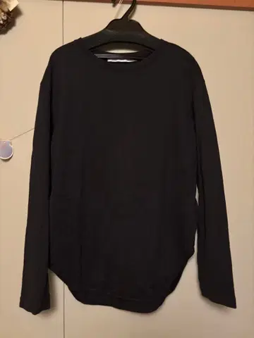 FRAMeWORK 블랙 긴팔 T셔츠