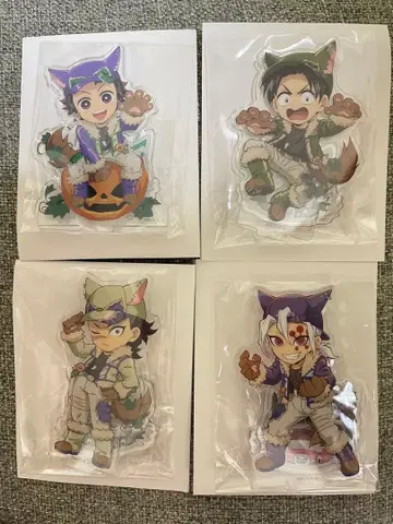시나즈가와 겐야 카마도 탄지로 우즈이 텐겐 무라타 할로윈 아크릴 스탠드