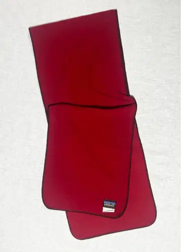 파타고니아 플리스 머플러 레드 USA 마이크로 디럭스