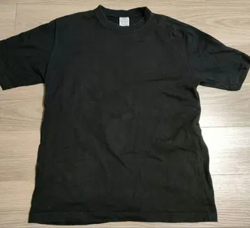 루프 휠러 LOWERCASE 블랙 M 티셔츠 EDIFICE