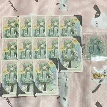 프로세카 쿠사나기 네네 그리 금박 오로라 아크릴 키링