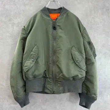 90s USA Alpha MA-1 플라이트 자켓 MEDIUM