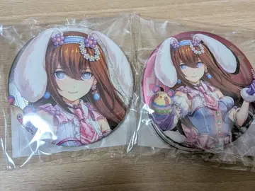 진심 복권 Steins;Gate 마키세 크리스 메탈 캔뱃지 세트 봄