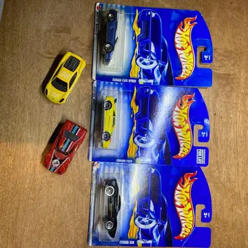 레어 핫휠 당시물 페라리 308 F355 스트라토스 5대 세트