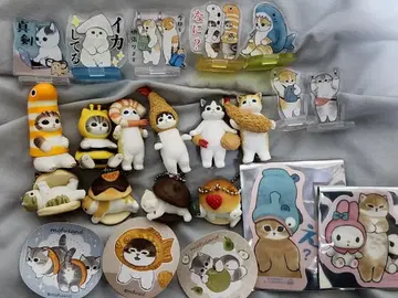 모프 샌드 세트 mofusand 아크릴 스탠드 가챠 스티커