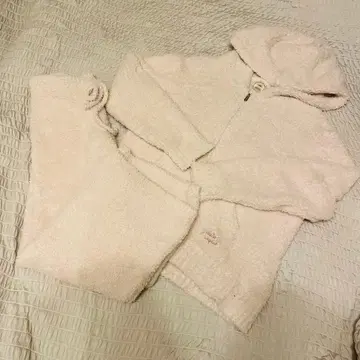 젤라또피케 보아 룸웨어 셋업 핑크 롱