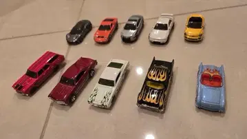 핫휠 미니카 30대