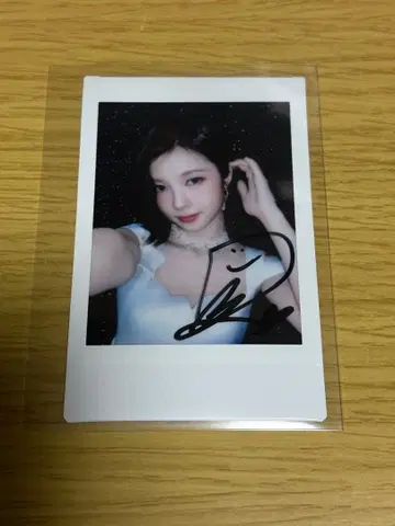 kep1er 다연 친필 사인 폴라로이드 kep1asia 폴라로이드