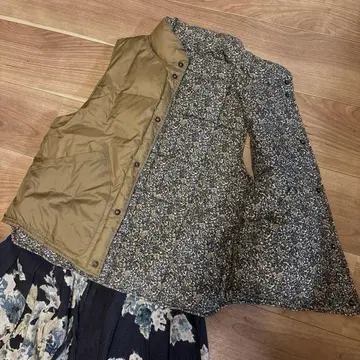 ARMEN 다운 베스트 사이즈 0 S~M