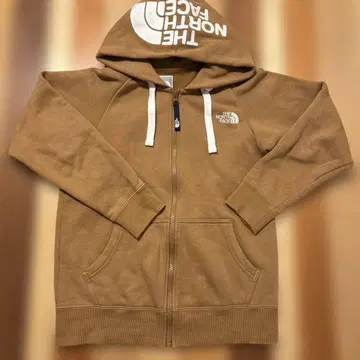 THE NORTH FACE 브라운 풀 지퍼 후디 S 후드티
