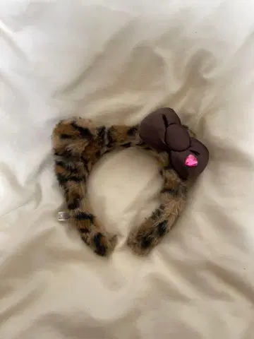USJ 레오파드 무늬 머리띠