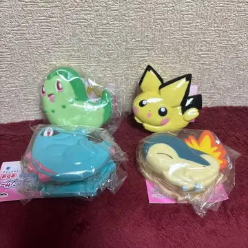 포켓몬 테이프 디스펜서 가챠다마 컬렉션 당시물 4종