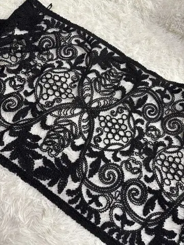 무게츠 MUGETSU 숄 본장아마미오시마 진흙염색 무늬