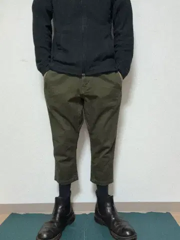 MANASTASH 마나스태쉬 MANA FLEX CROPPED PANTS