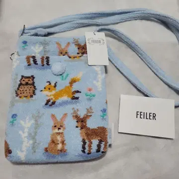 [라스트 1점] 페이러 윈터 애니멀 숄더 블루 D 고리 포함 새상품