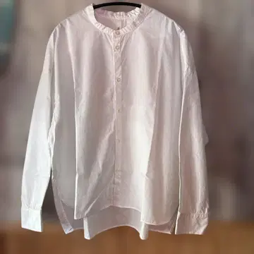 DMG 도밍고 스탠드 카라 화이트 셔츠