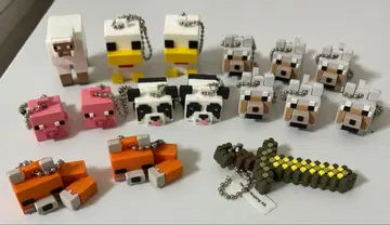 마인크래프트 러버 쁘띠 피규어 키링 세트 묶음 판매